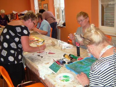 on peint même debout ....