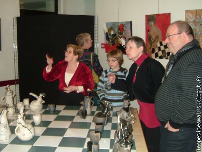 un SUPERBE jeu d'échecs