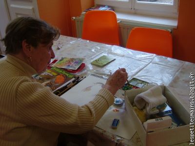 la naissance d'un rouge-gorge