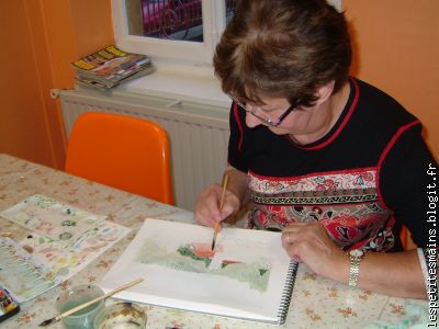 une vraie artiste notre Alexandra