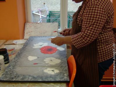 de plus en plus grande, il te faut une table à toi toute seule Marguer