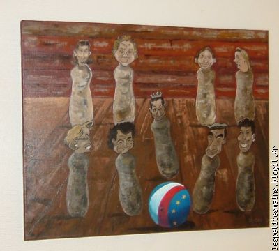 le jeu de quilles de Louis