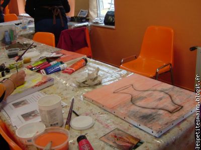 la 1ère ébauche de Mariette !