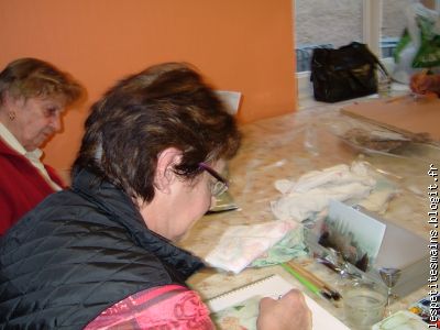 toujours aussi appliquées nos artistes