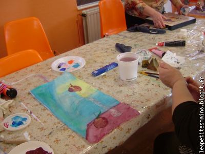 allez Rosa, on ne perd pas ses pinceaux !