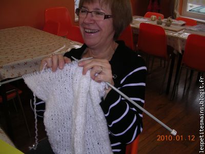 oh oui, il est beau ton tricot !!