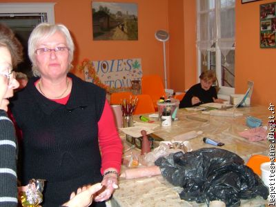 en pleine discussion