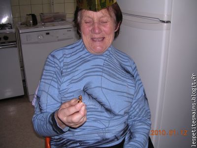 hé oui, Annie, tu es notre Reine ... en or