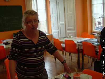 notre nouvelle adhérente, Mariette