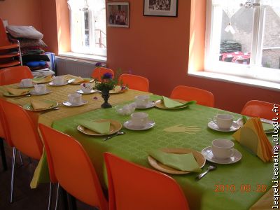 les couleurs de notre club, jaune et vert