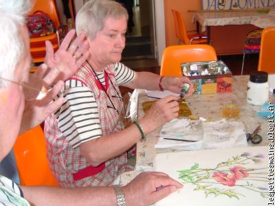 en pleine réflexion