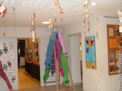 tiens, à droite, les cerf-volents d'Agnès