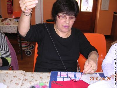 en pleine action ...