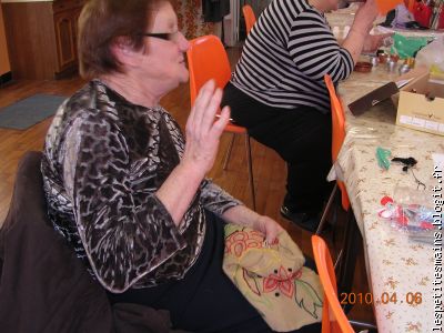 en pleine conversation ...