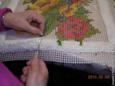 un brin après l'autre, tu en verras le bout Inès