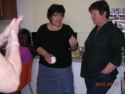 sûrement échange de recettes !!!