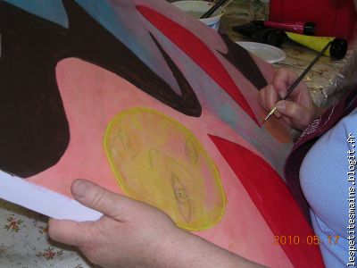 encore un peu de rouge, de jaune, çà pète !