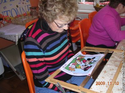 toujours aussi sérieuse et appliquée