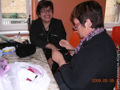 une maille après l'autre, tu l'auras ton gilet sans manche Marguerite