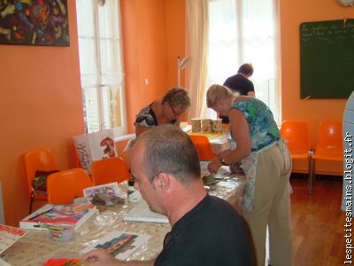 tous le nez dans la peinture