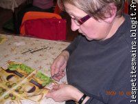 toujours aussi sérieuse et appliquée