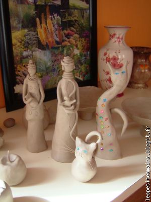 tout en "nature", après la peinture ...