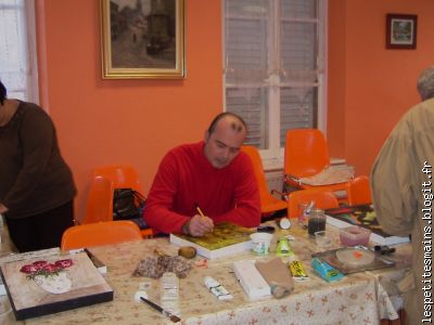 toujours très concentré Jean-Michel !