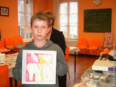 réalisation d'un jeune artiste