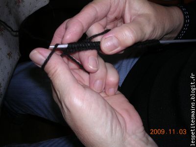 un point endroit, un point envers ... çà se complique !!