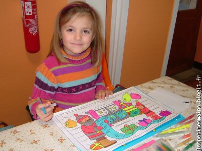 notre plus jeune "petite main" - bravo !