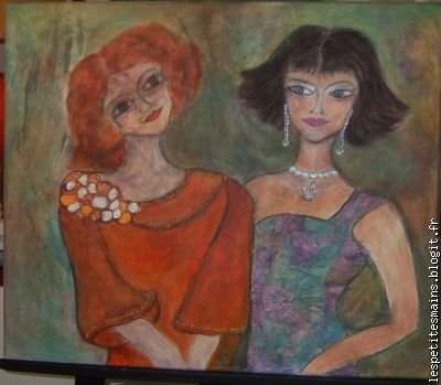 dernière peinture de Jeannine GUILLLAUME